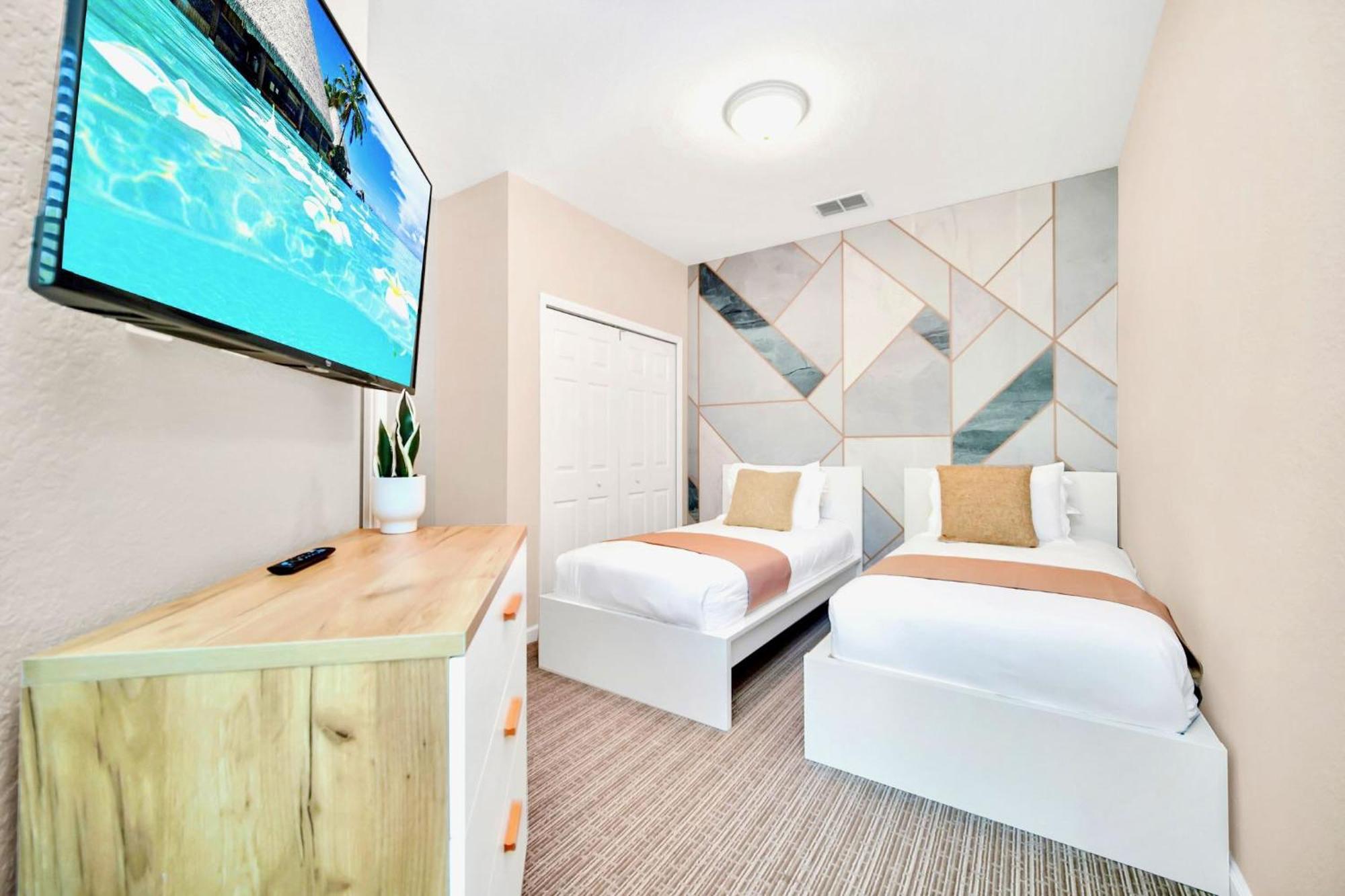Modern 3Br Condo Near Disney- Pool And Hot Tub Orlando Exterior foto